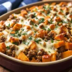 Ground Turkey Sweet Potato Bake Recipe