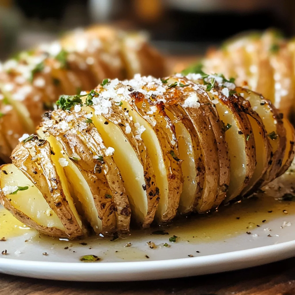 Hasselback Potatoes