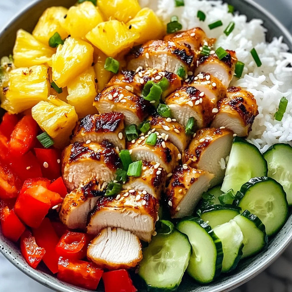 Hawaiian Chicken Bowl