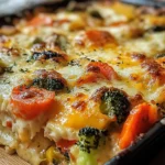 High-Protein Cottage Cheese Veggie Bake Recipe