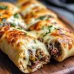 Keto Philly Cheesesteak Rolls