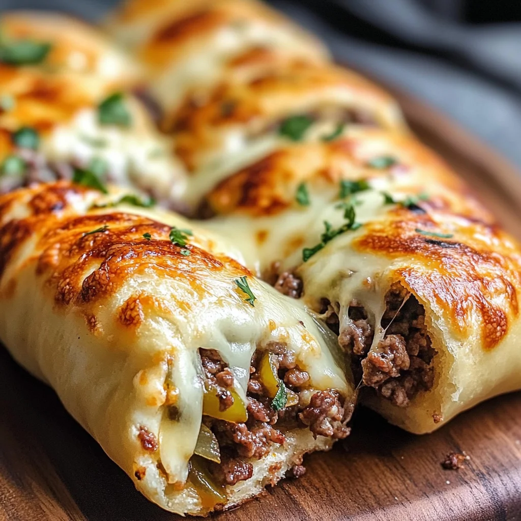 Keto Philly Cheesesteak Rolls