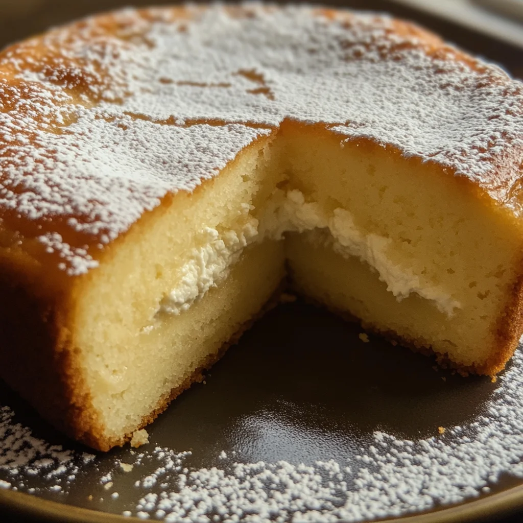 MIGLIACCIO: RICOTTA AND SEMOLINA CAKE