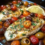Mediterranean Baked Fish