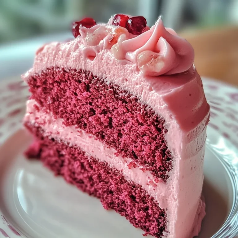 Mother's Day Pink Velvet Cake