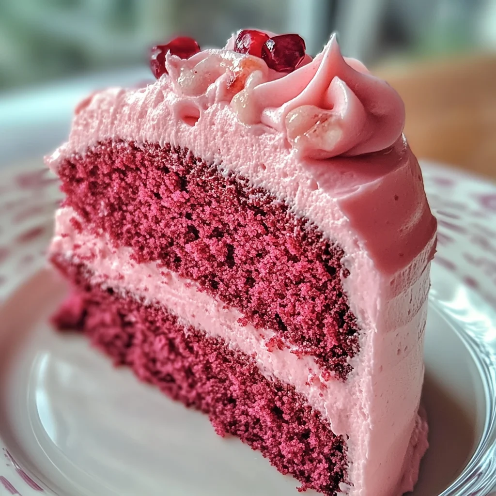 Mother's Day Pink Velvet Cake
