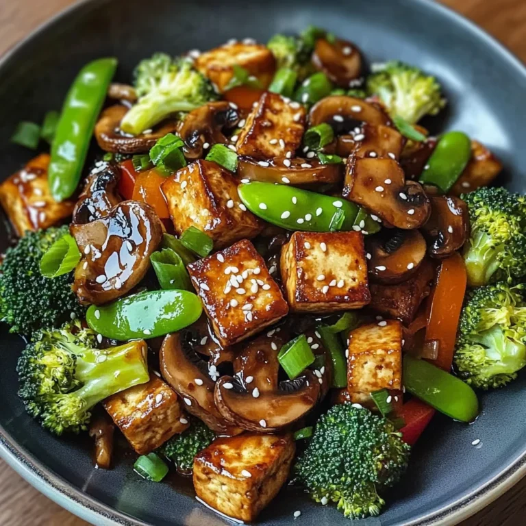Mushroom and Tofu Stir-Fry (25-Minutes)