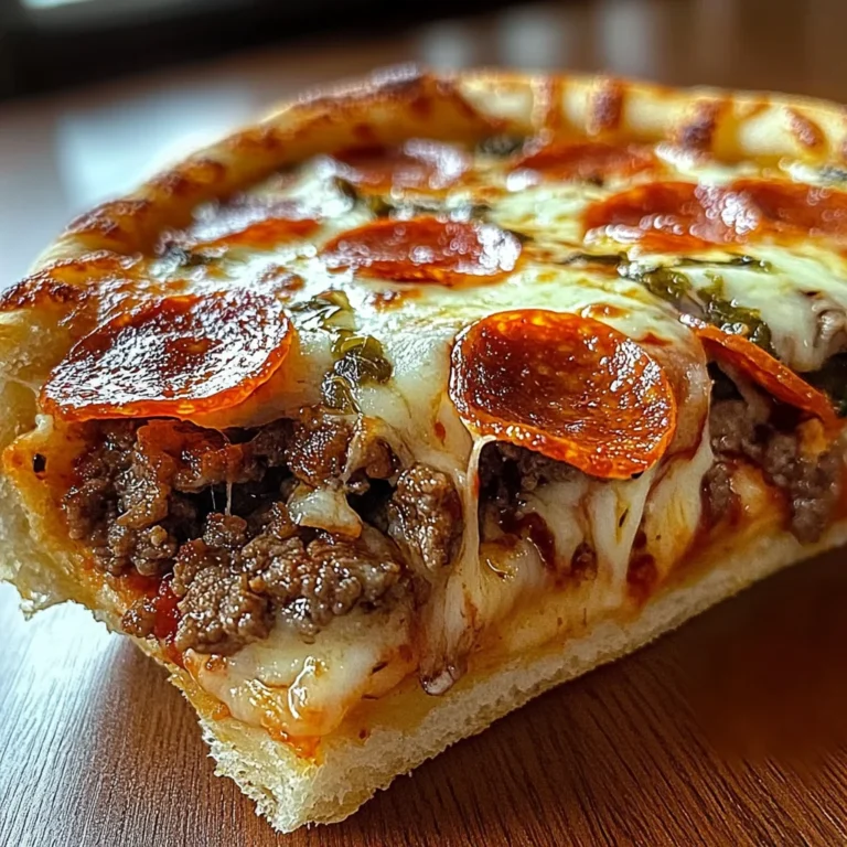 Pizza Burger Pie: A Delicious Twist on Classic Flavors