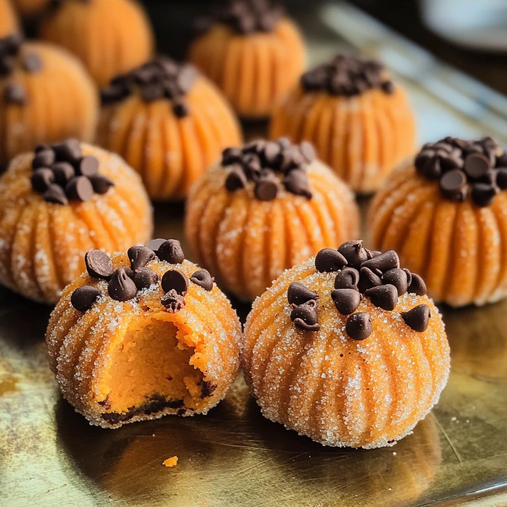 Pumpkin Cheesecake Truffles