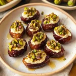 St. Patrick’s Day Treat: Honey Pistachio Ricotta Stuffed Dates