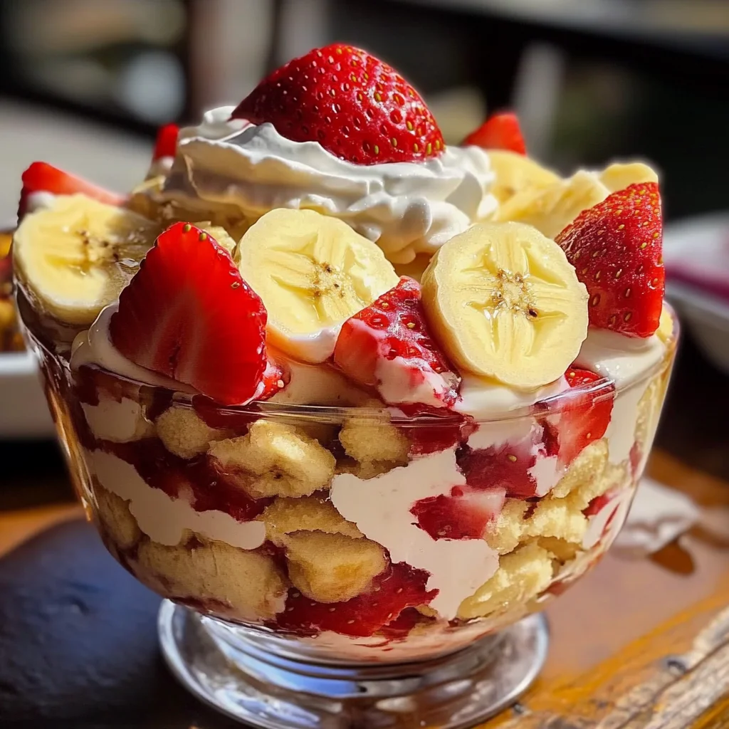 Strawberry Banana Pudding Dream