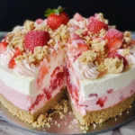 Strawberry Crunch Cheesecake