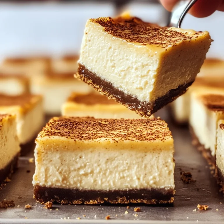 Baked Vanilla Bean Cheesecake Bars
