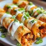 Buffalo Chicken Taquitos