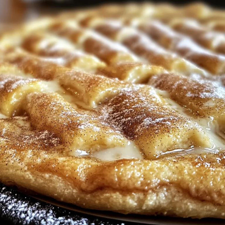 Cinnamon-Sugar Pizza
