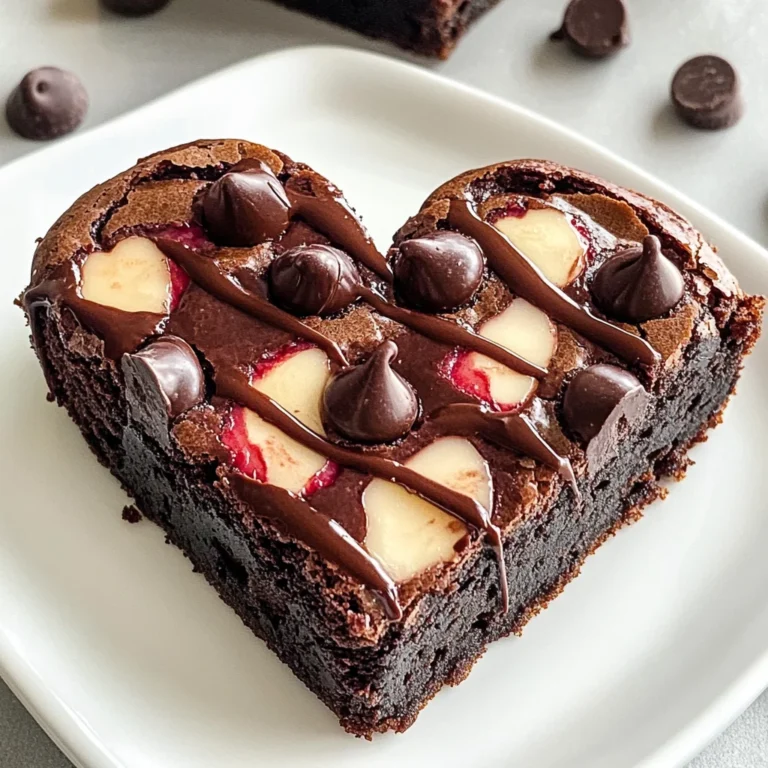 Heart-Shaped Brownies