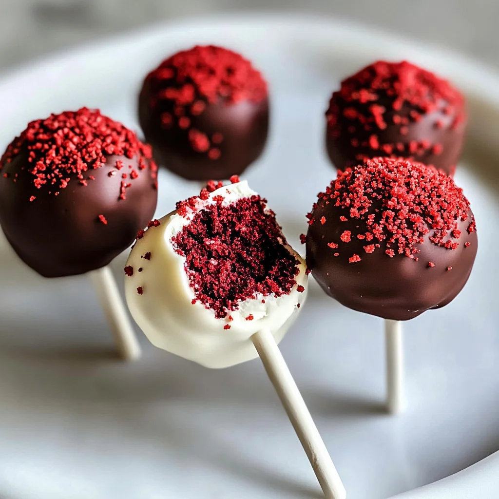 Red Velvet Cake Pops