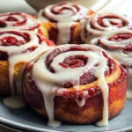 Red Velvet Cinnamon Rolls