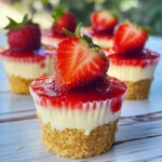 Strawberry Cheesecake Cups