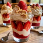 Strawberry Cream Parfait