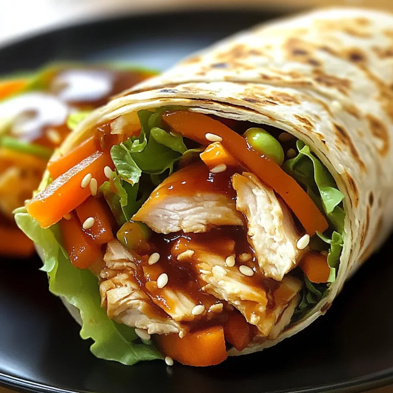 Teriyaki Chicken Wrap