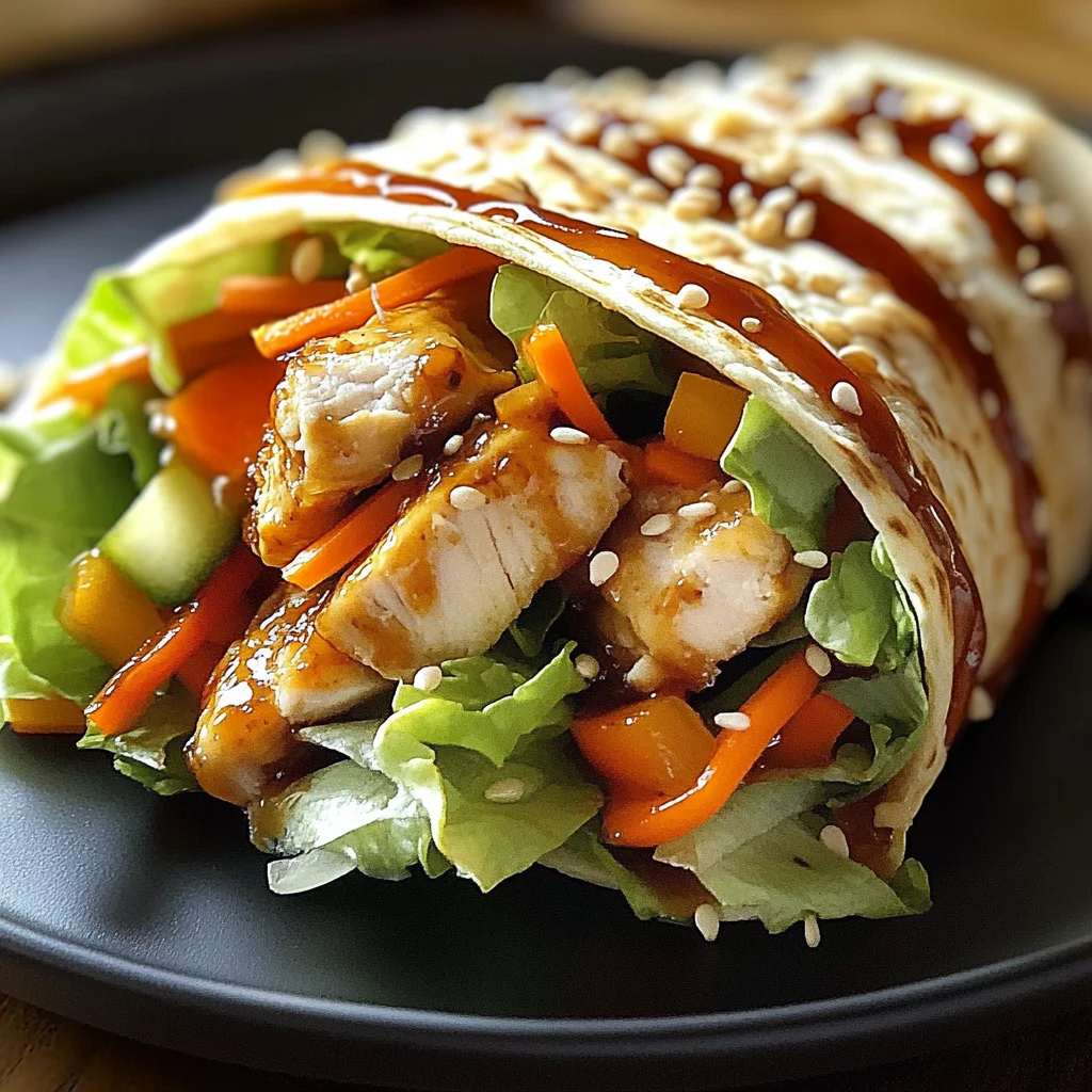 Teriyaki Chicken Wrap