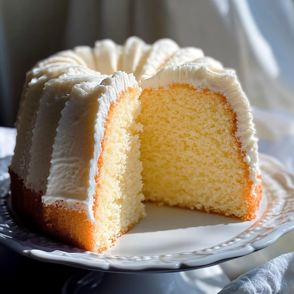 Vanilla Chiffon Cake with Silk Cream